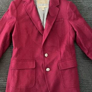 Banana Republic Wine Red Blazer